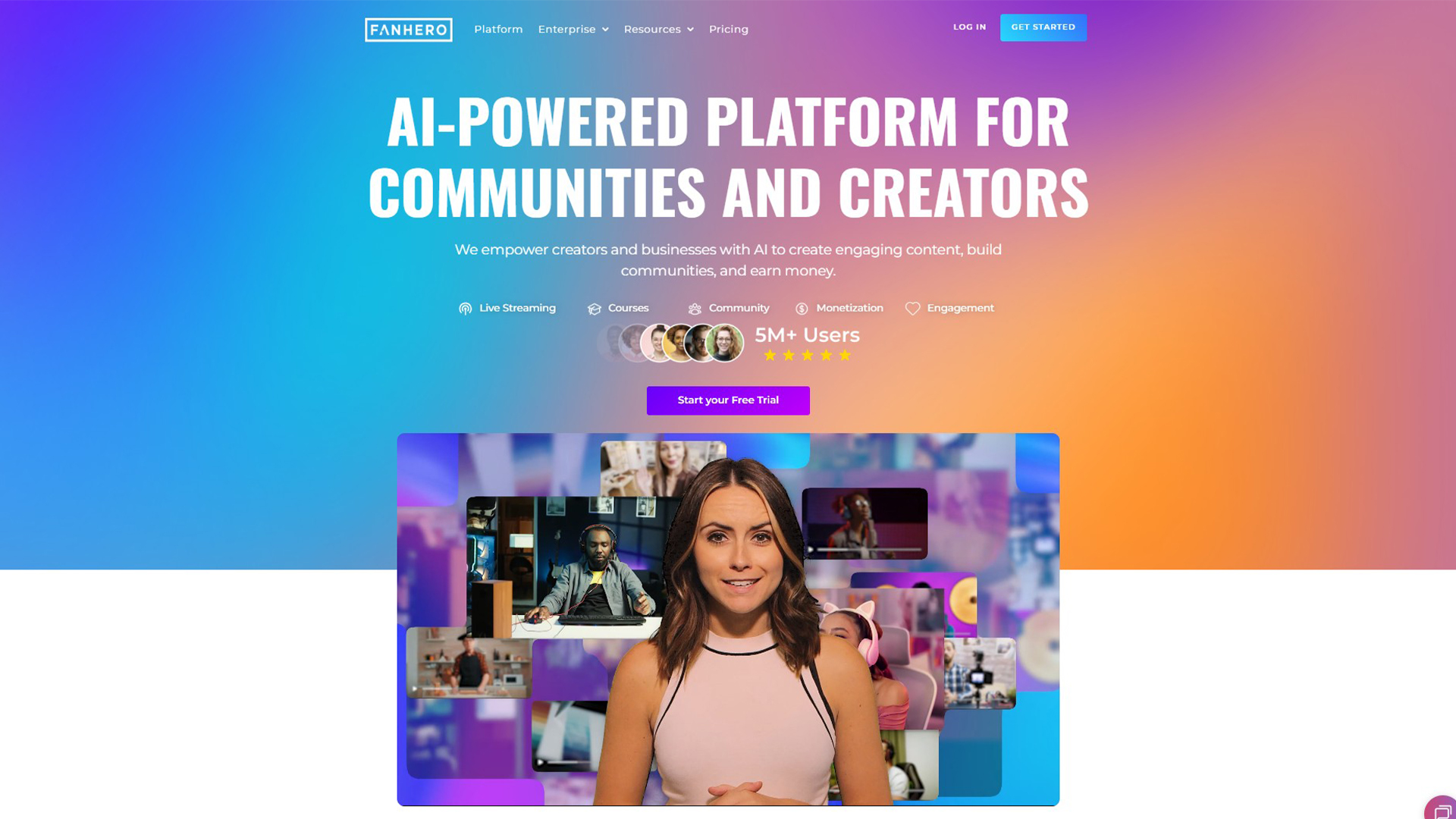 AI community management | FanHero | AllAIWebsite