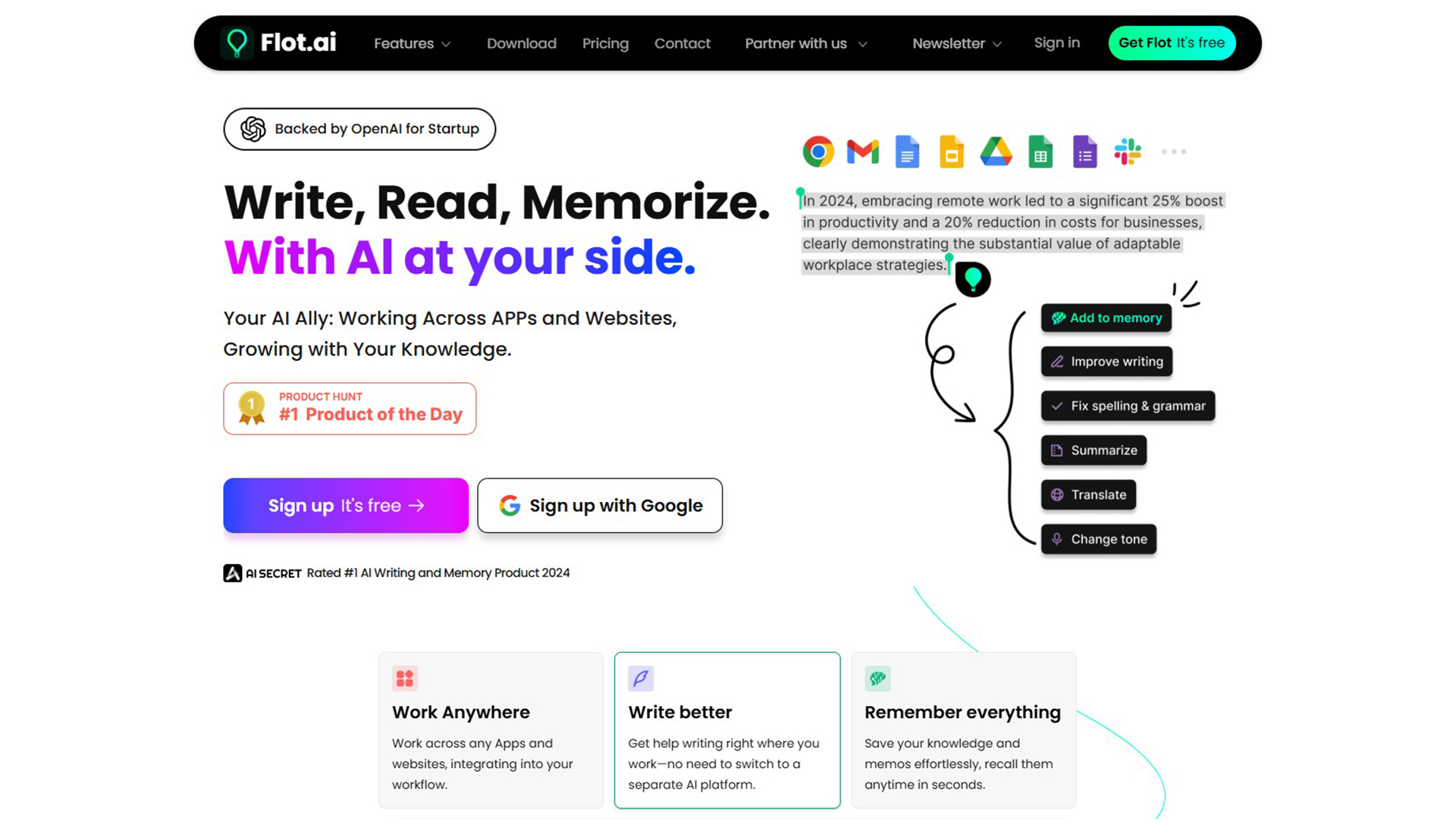 AI assistant | Flot AI | AllAiWebsite