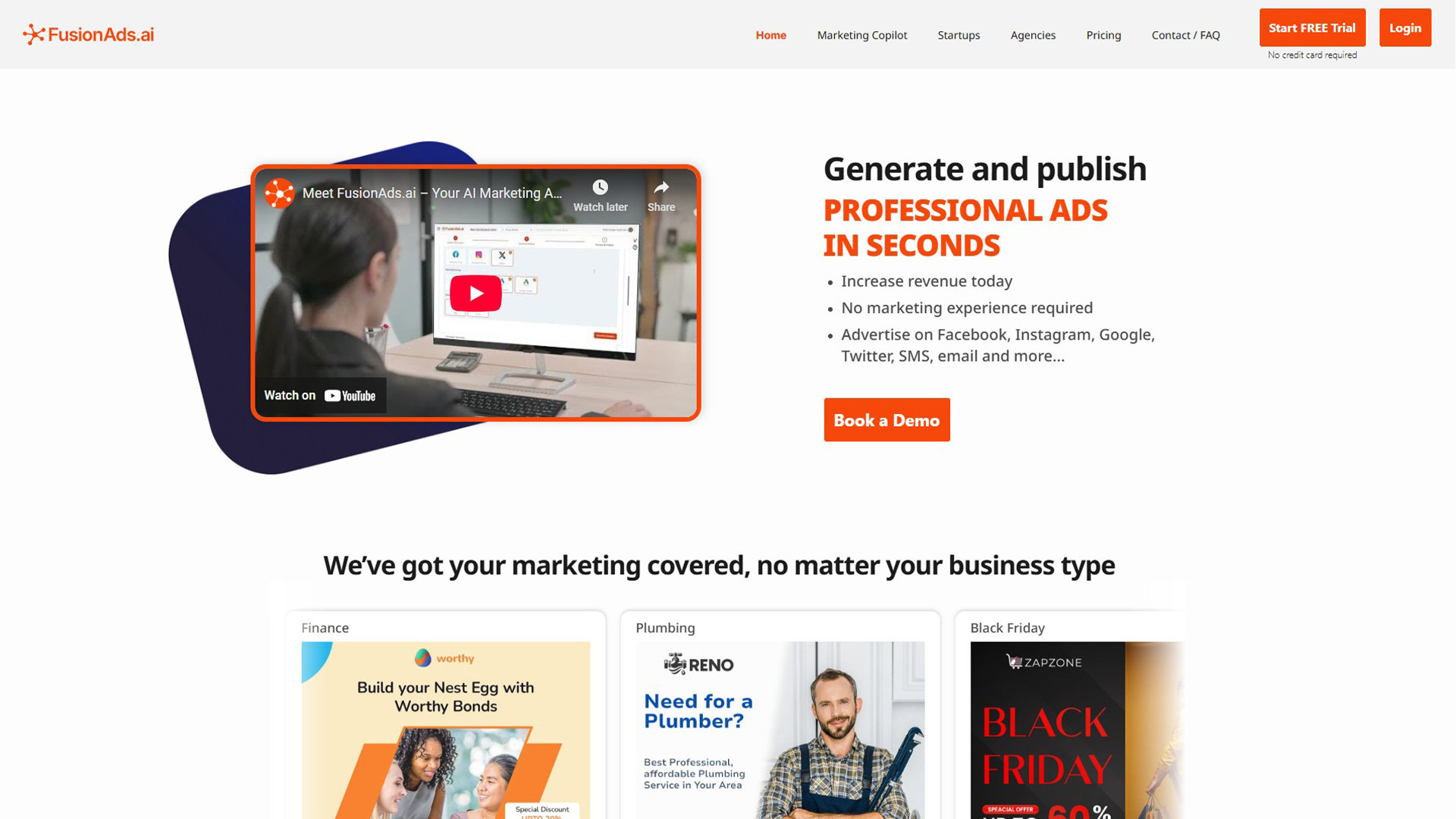 AI Ads Tool | FusionAds.ai | AllAIWebsite