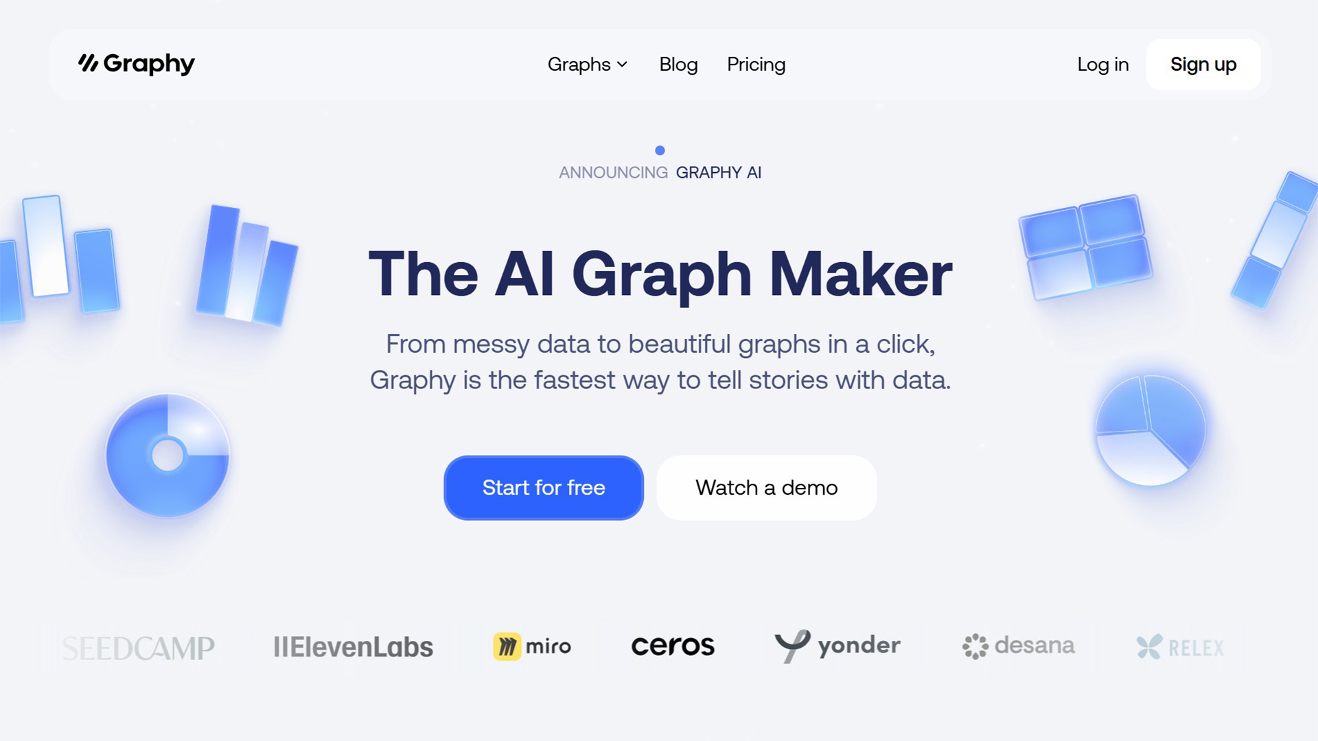 AI Graph Maker | Graphy | AllAiWebsite