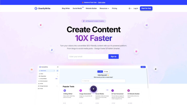 AI content writer | GravityWrite | AllAiWebsite