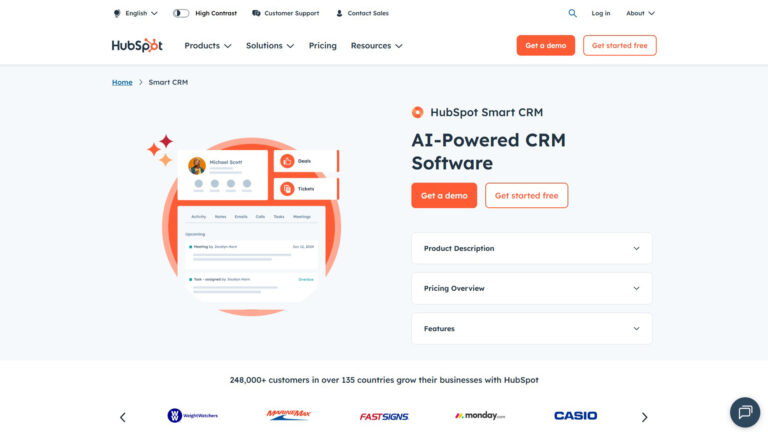 HubSpot CRM Suite with AI Tools