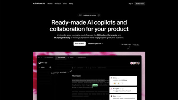 Liveblocks | AI Tools Directory [Discover Top AI Tools in 2026]