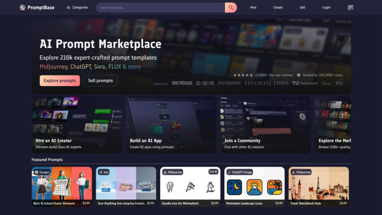 AI prompt generator | PromptBase | AllAIWebsite