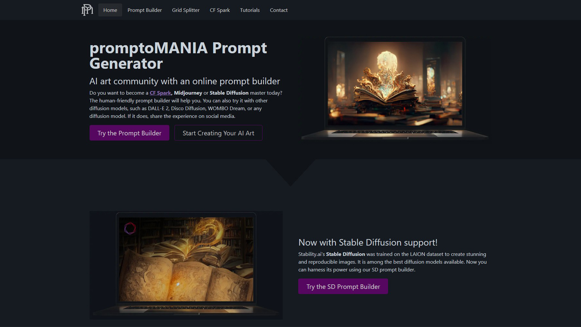 AI art prompt generator | PromptoMANIA | AllAIWebsite