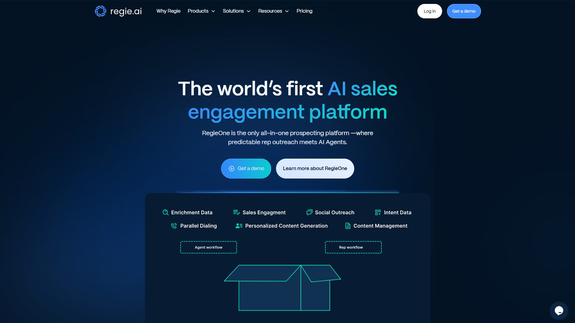 AI Sales Automation Platform | Regie | AllAiWebsite
