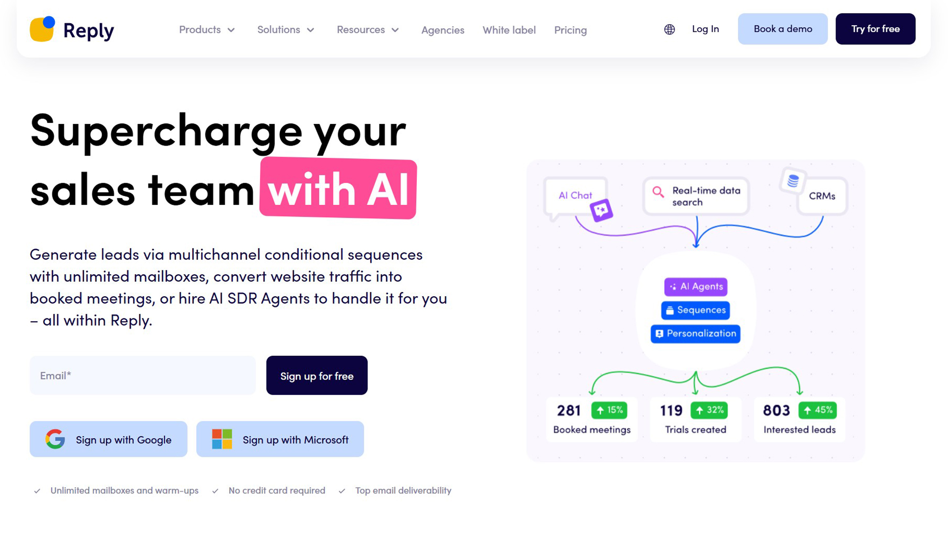 Sales Engagement Platform | Reply.io | AllAIWebsite