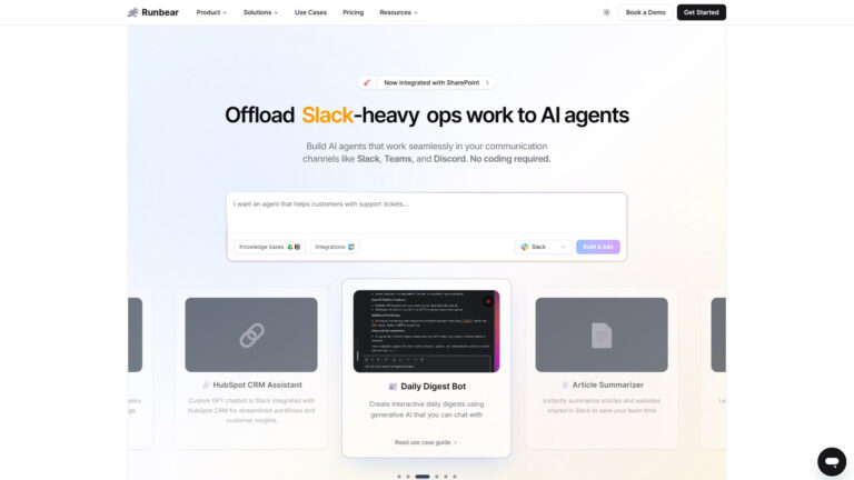 AI assistant | Runbear | AllAIWebsite