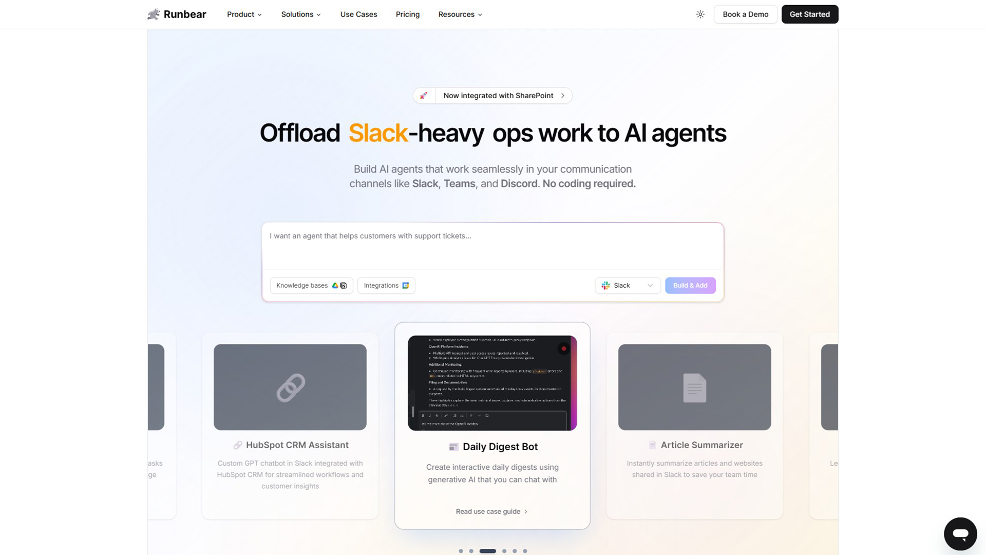 AI assistant | Runbear | AllAIWebsite
