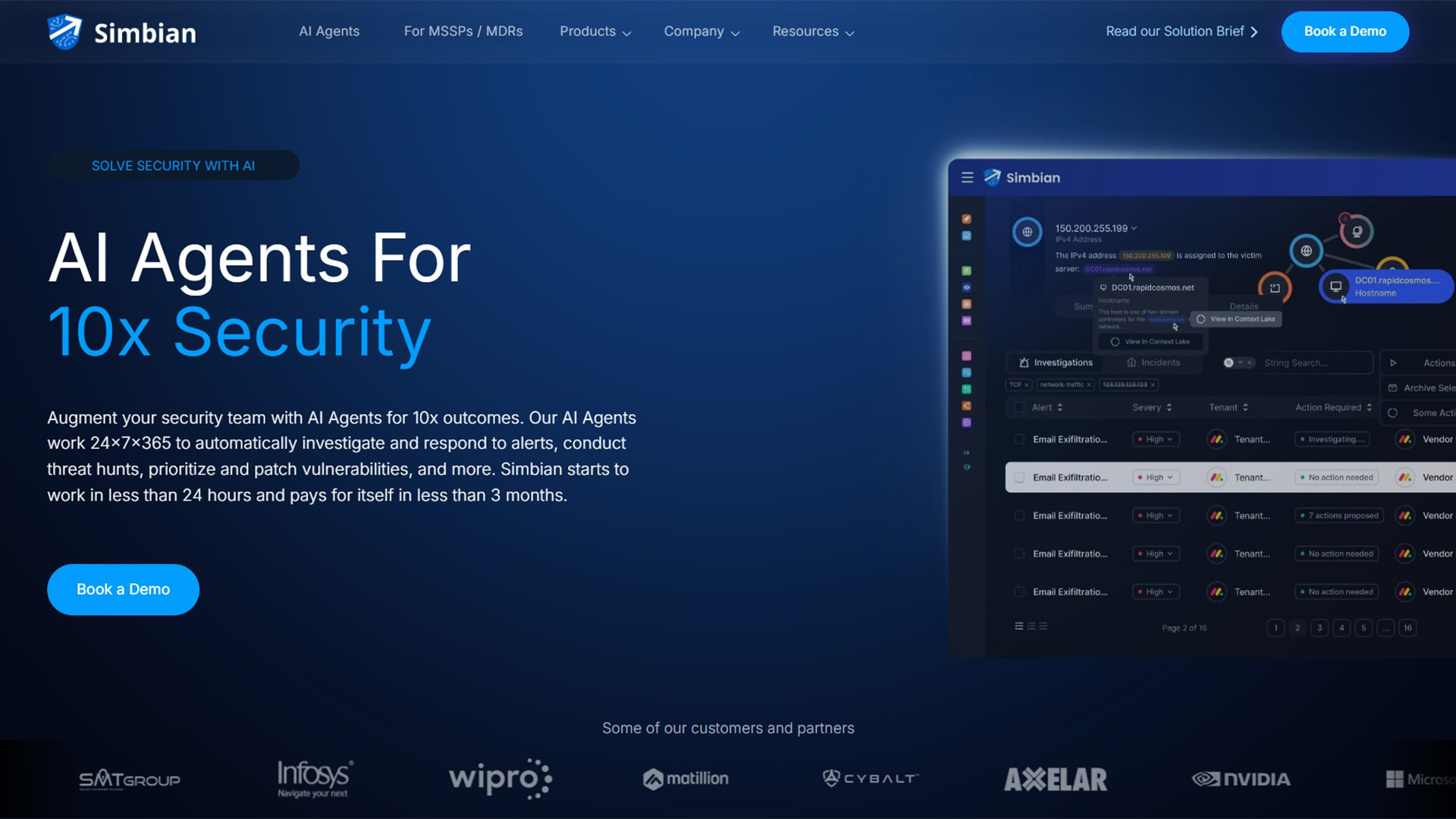 AI agents for cybersecurity | Simbian | AllAiWebsite