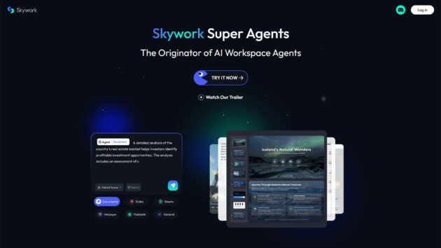AI workspace agent | Skywork | AllAiWebsite