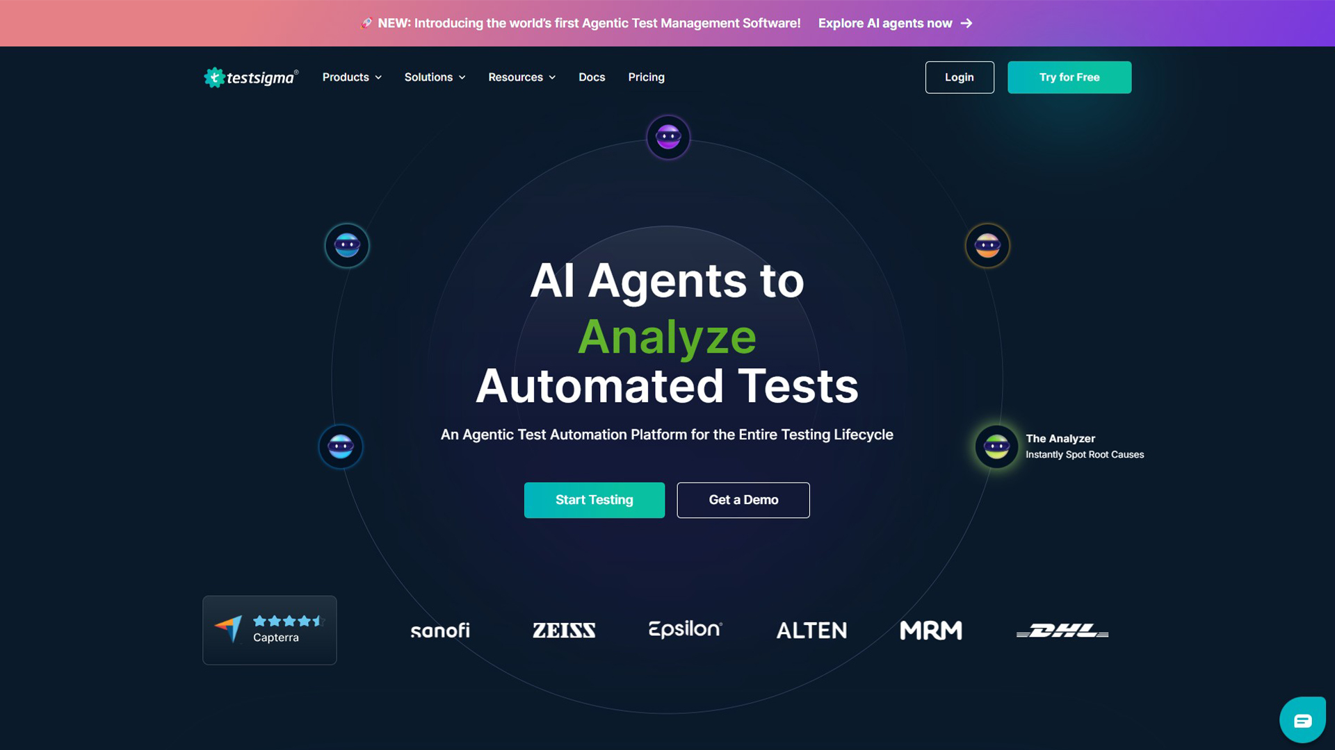 AI Software Testing | Testsigma | AllAiWebsite