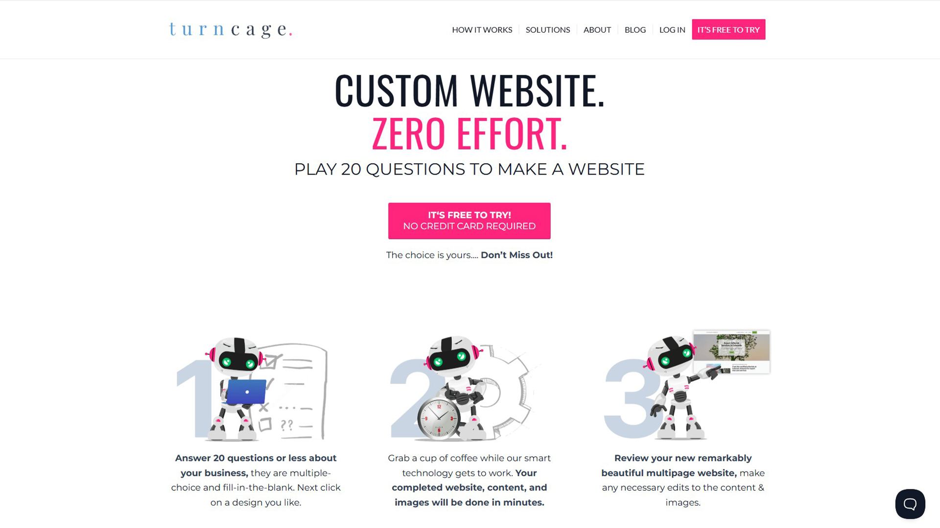 AI website builder | TurnCage | AllAiWebsite
