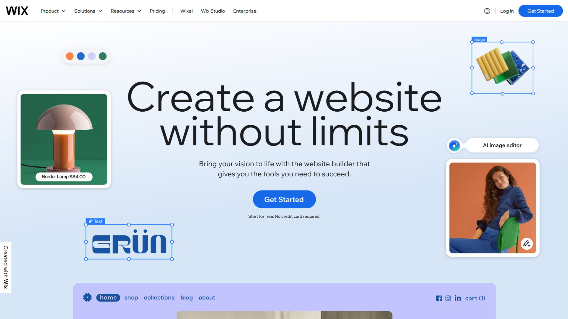 AI website builder | Wix ADI | AllAIWebsite
