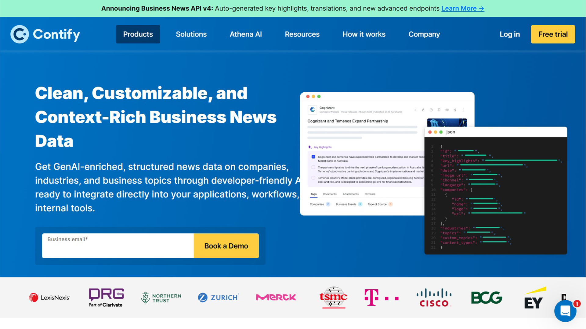 news API | Contify News API | AllAIWebsite