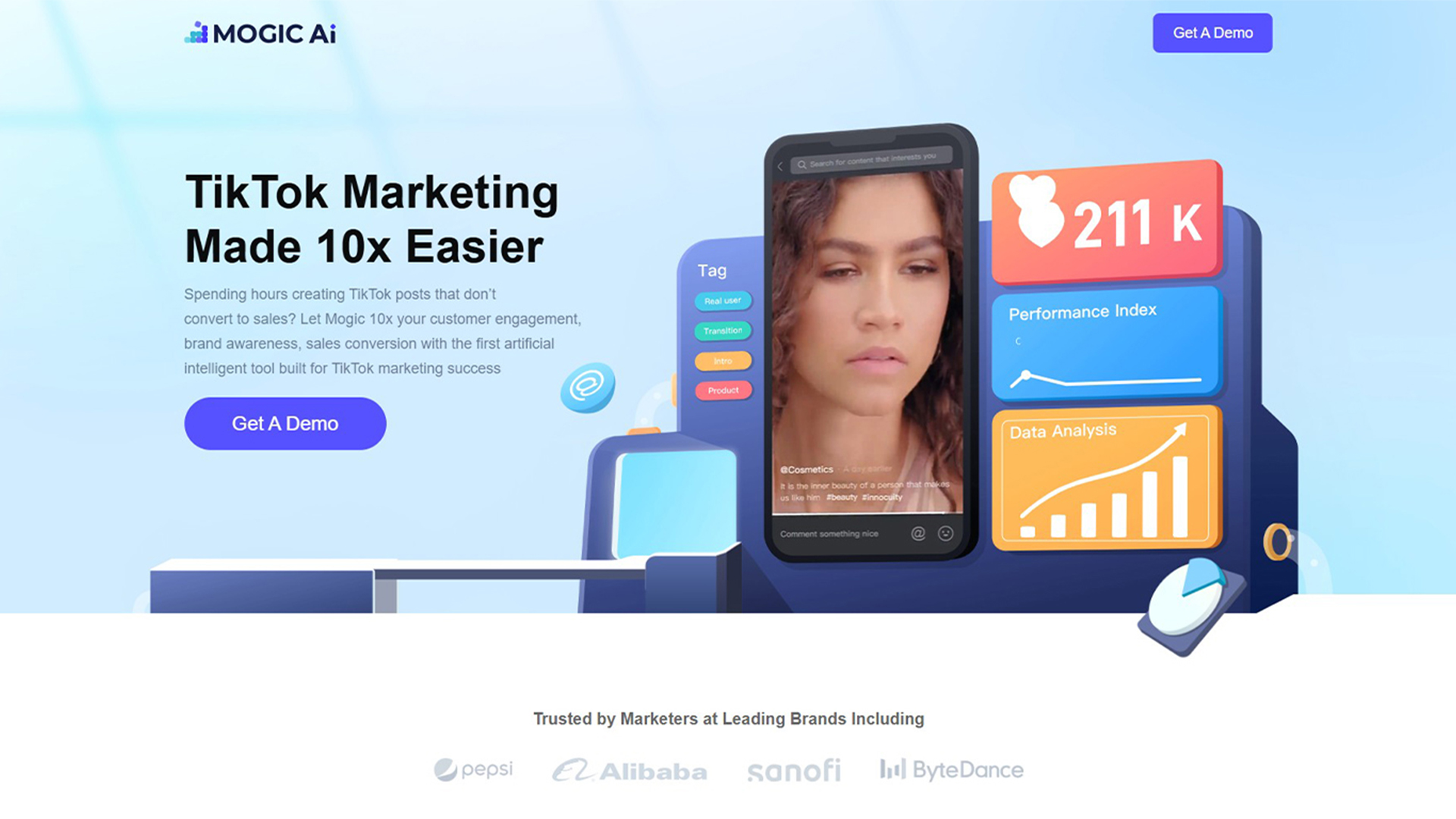 AI marketing | Mogic AI | AllAiWebsite