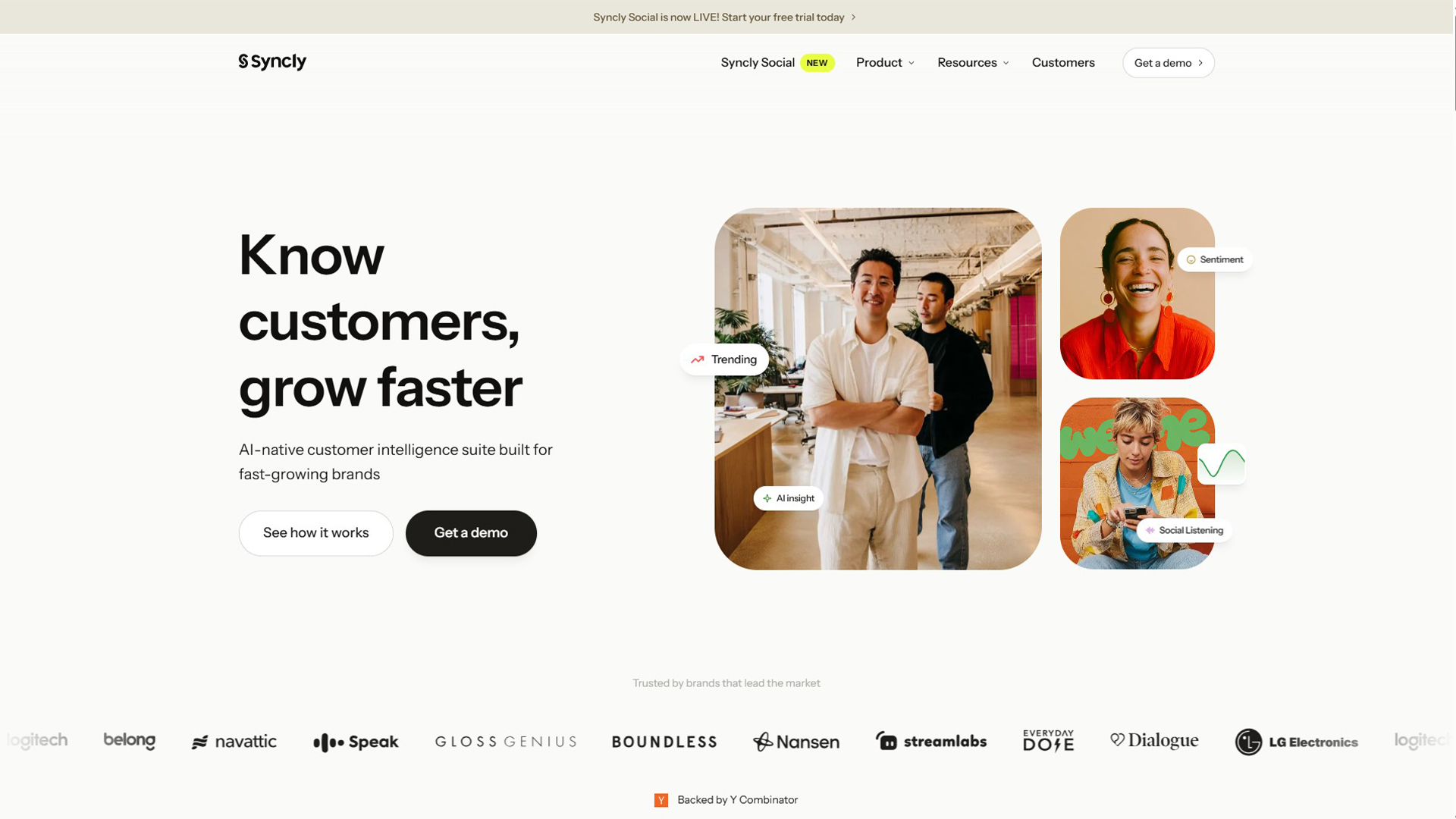 Customer feedback software | Syncly | AllAiWebsite