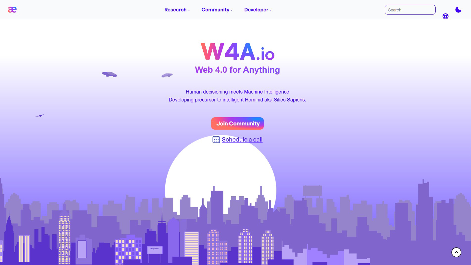 AI website builder | W4A.io | AllAIWebsite
