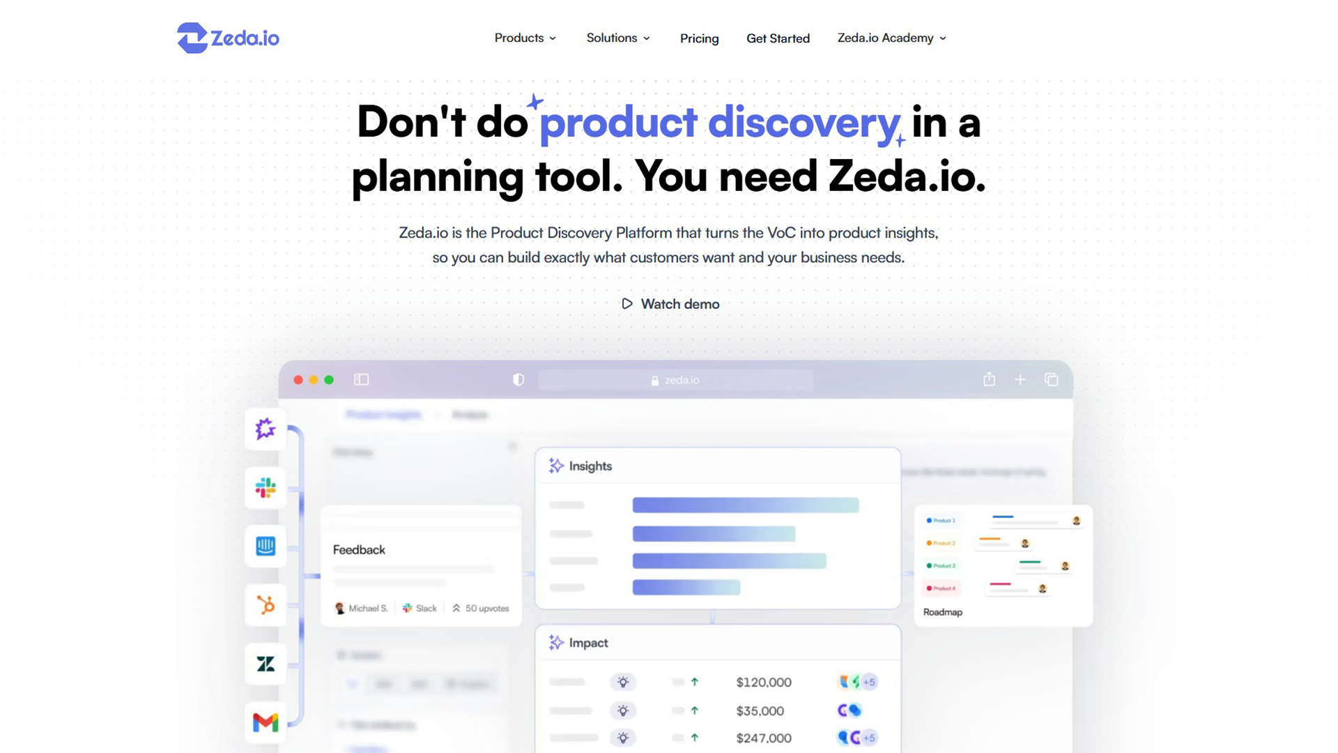 AI product management | Zeda.io | AllAiWebsite