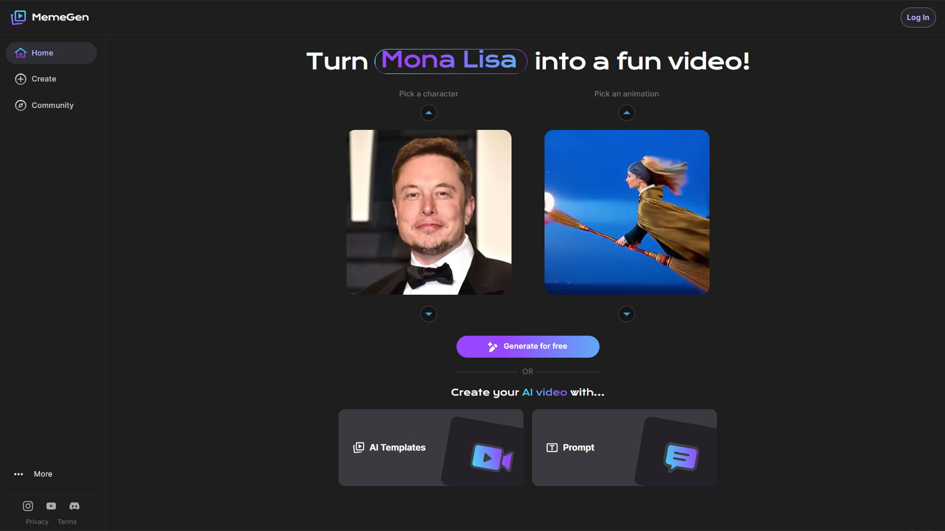 MemeGen AI | AllAiWebsite
