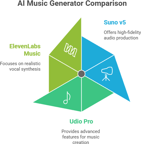 AI Music Generator Comparison | AI Tools Directory | AllAIWebsite