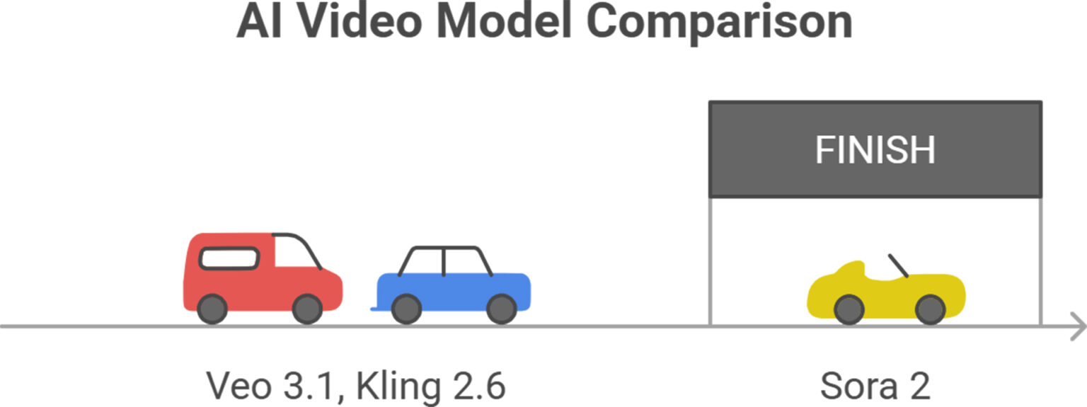Sora 2 vs Veo 3 vs Kling 2.6 | AllAIWebsite