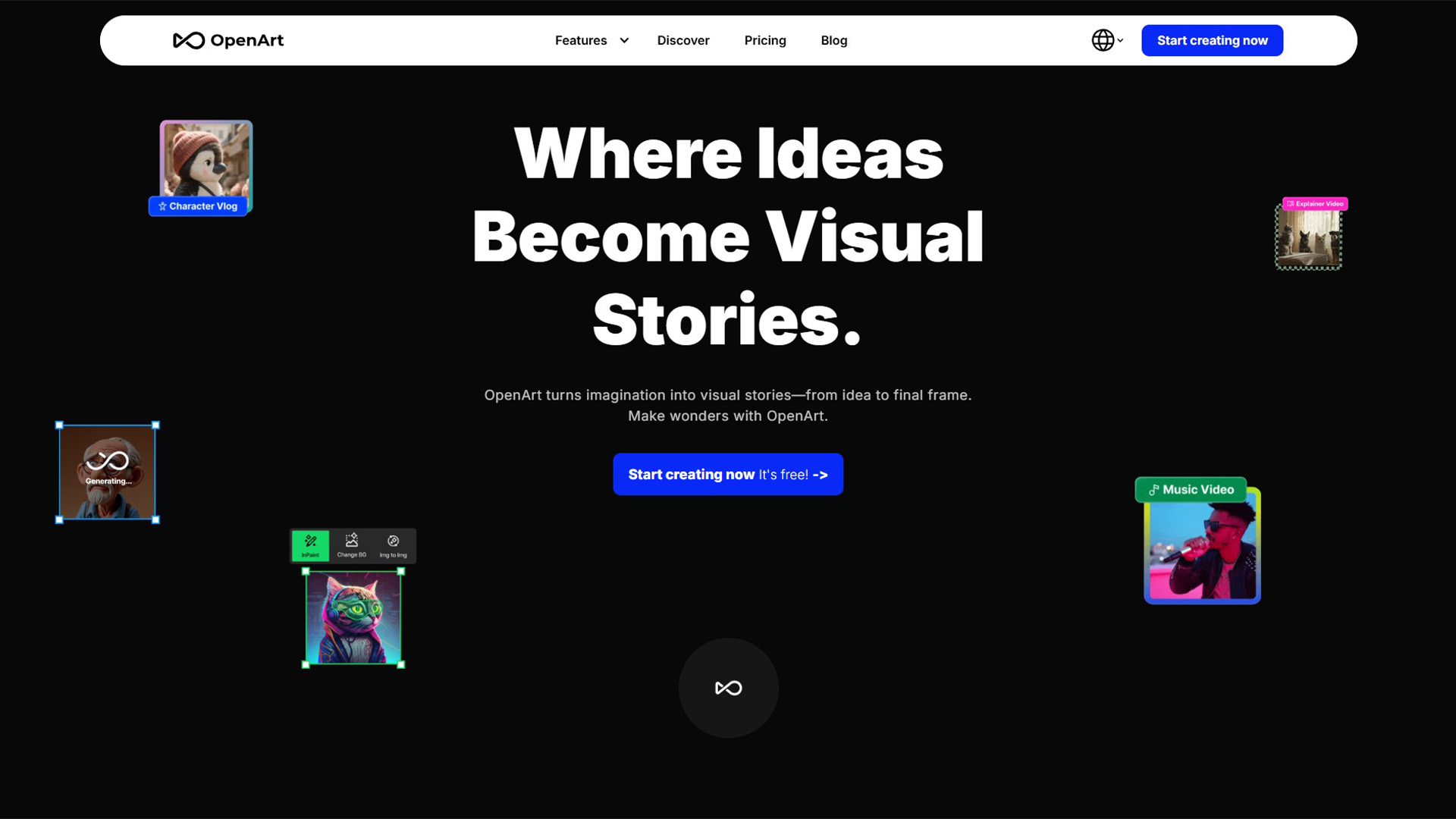 OpenArt AI | AI Image Generator | AllAIWebsite