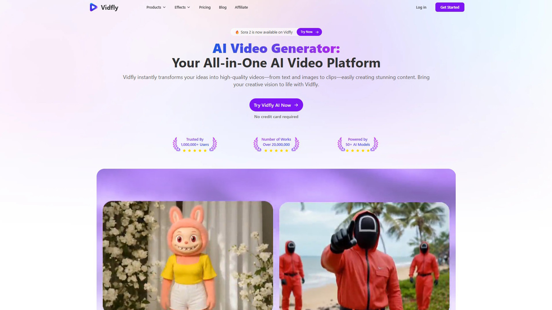 Vidfly AI | AI Video Generator | AllAIWebsite